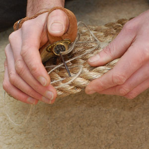 Spiral Mat in manila rope